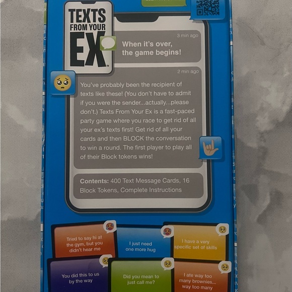 Texts From Your Ex Party Card Game - Picture 2 of 6